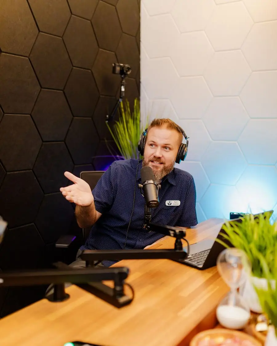 Podcast studio